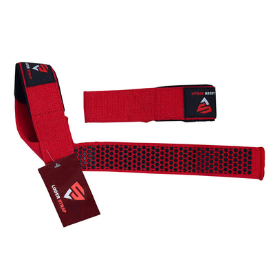 Gripps Lifting Straps Cotton Red