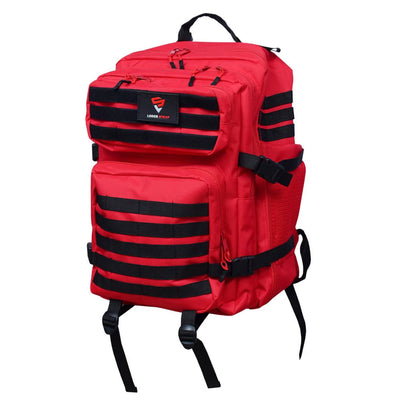 Backpack Red & Black Straps