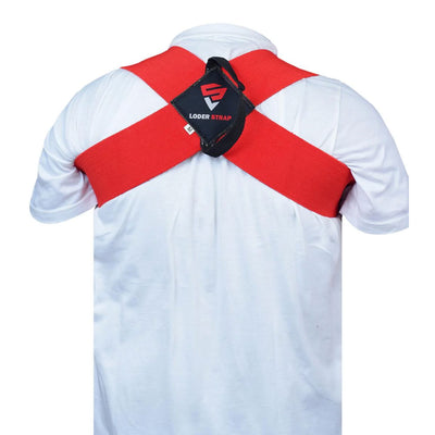 Power Back Brace Red