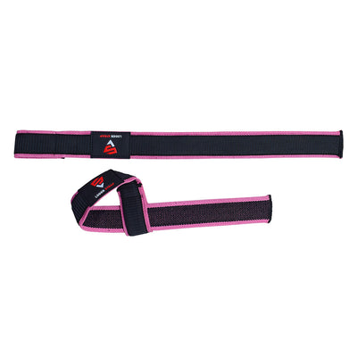Lifting Straps 2Ply 2" Black & Pink