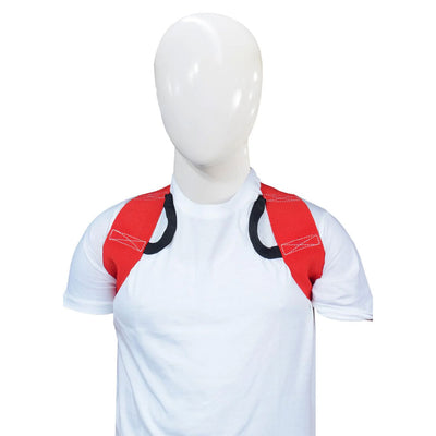 Power Back Brace Red