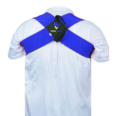 Power Back Brace Blue