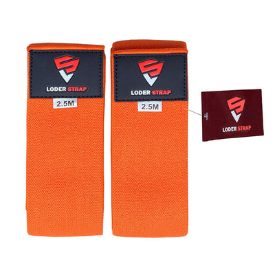 Knee Wraps Cotton Heavy Orange
