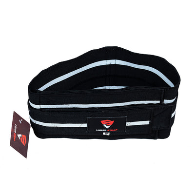 Olympic Belts Black & 2 White Straps