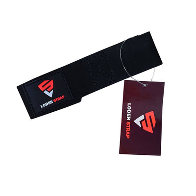 Leather Lifting Straps 1.5 Black