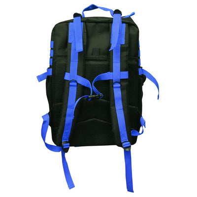 Backpack Black & Blue Straps