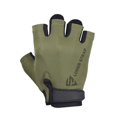 Power Weight Lifting Gloves Black & Green