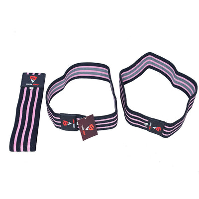 Hip Circle Sports 3-Pack M,L,XL Resistance Band